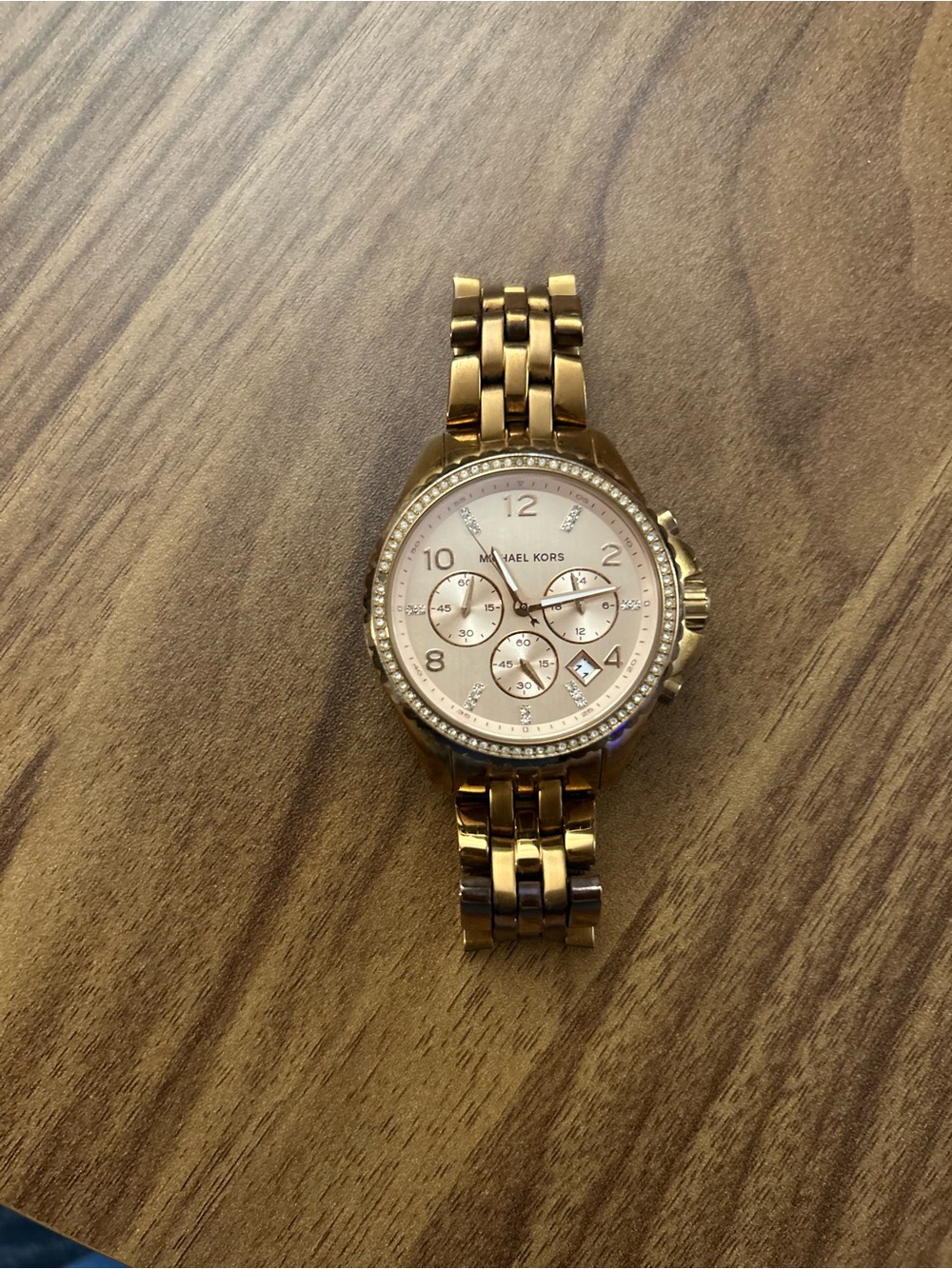 Michael Kors Women's rose gold Chronograph Watch